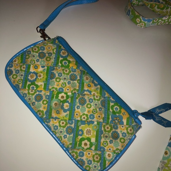 Vera Bradley green and yellow floral wallet - Picture 2 of 7